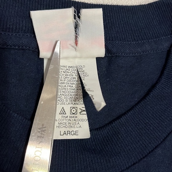 Vintage Daytona Beach USA Made Crewneck T-shirt Size Large - Picture 8 of 10